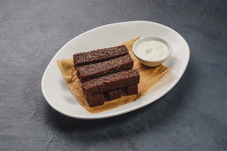 Гренки бородинские