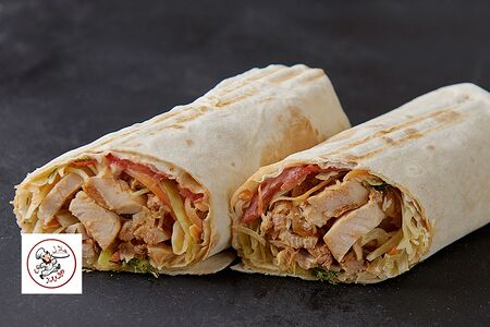 Шаурма с курицей и сыром