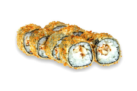 Ролл с угрем темпура
