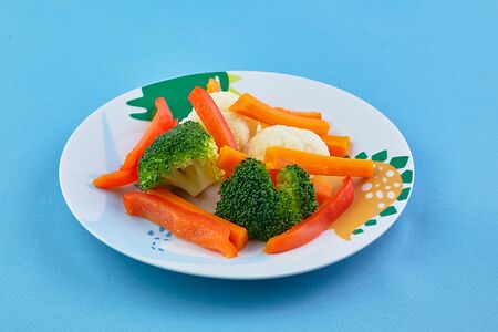 Детские овощи на пару