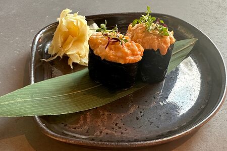 Гункан Креветка-кальмар