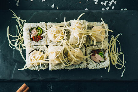 Ролл Цезарь с курицей