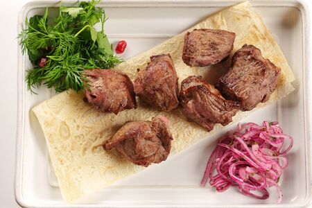 Шашлык из говядины