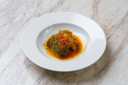 Голубцы из кролика