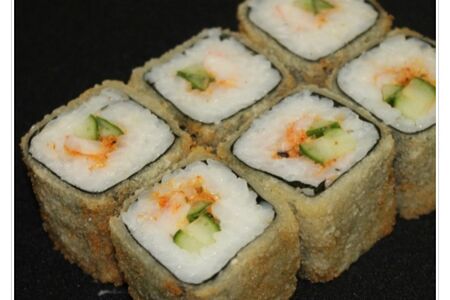 Ролл теплый с креветкой