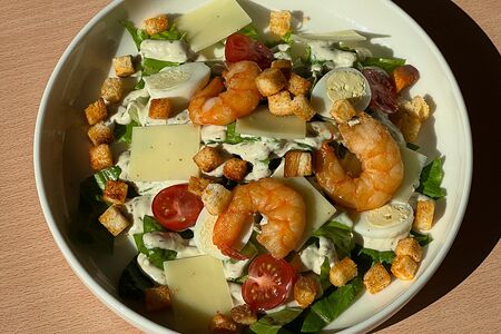 Цезарь с креветкой