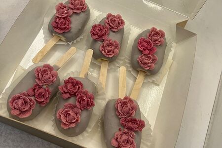 Миниэскимо Розочка ( Фруктово-ягодный) 6 штук