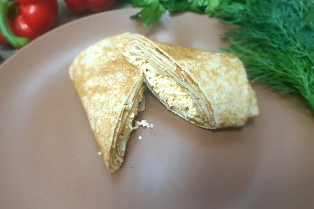 Блин с сыром