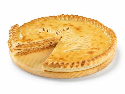 Сладкий пирог с яблоком