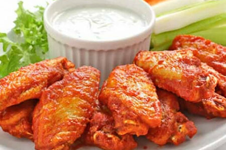 Крылышки в острой панировке