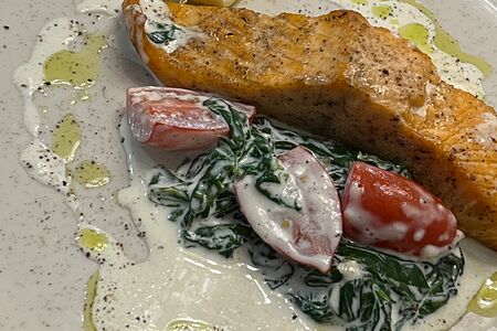 Лосось на гриле