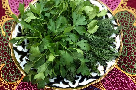 Свежая зелень