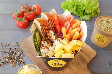 Шавербокс Гавайский с ананасами