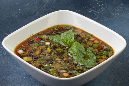 Окрошка на квасе