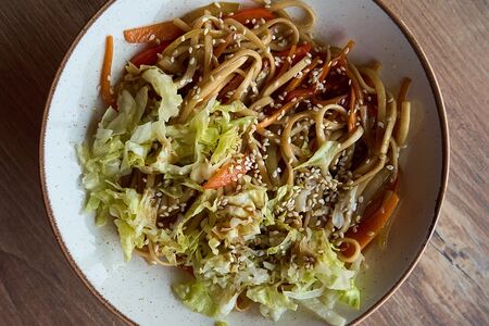 Удон с овощами