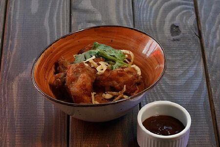 Крылышки цыпленка в соусе BBQ