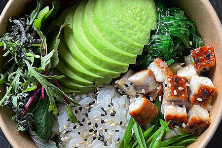 Боул с угрем