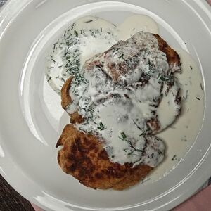 Куриный шницель с ветчиной