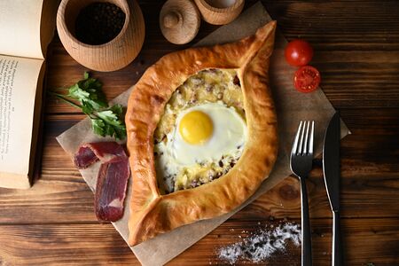 Лодочка с бастурмой