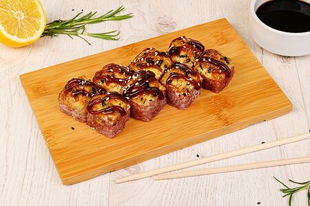 Мидии гриль