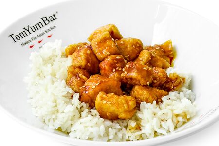 Курица Терияки с кунжутом