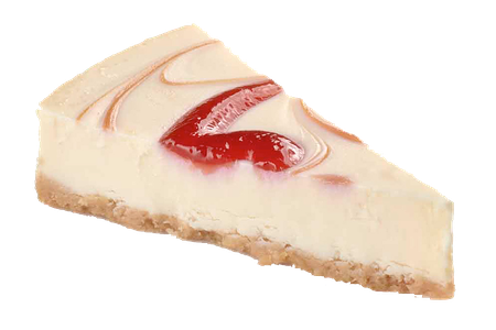 Чизкейк с клубникой