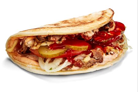 Закрытая пицца Деревенская