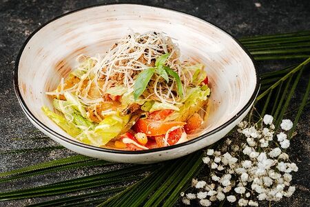 Тёплый деревенский салат