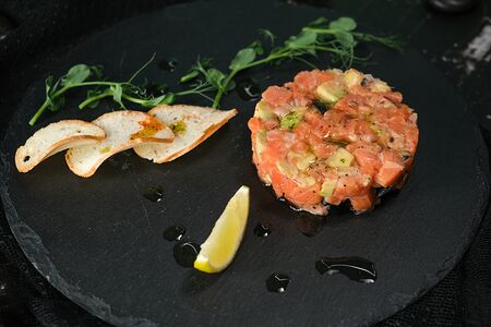 Тартар из сёмги