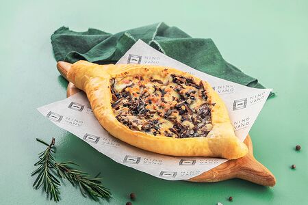 Аджарули с шампиньонами