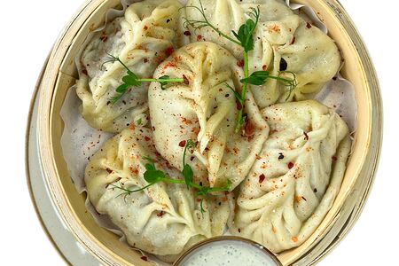 Манты с телятиной