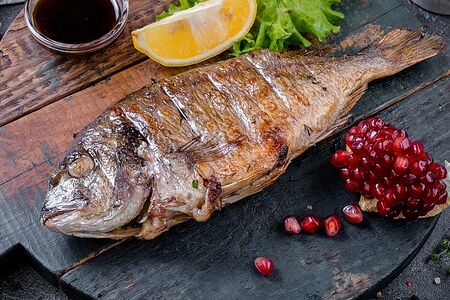 Дорадо на углях