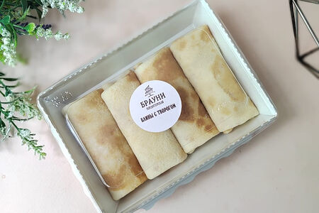 Блинчики с творогом