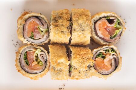 Салмон темпура