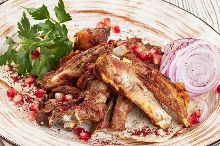 Шашлык баранина на кости