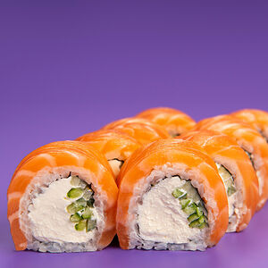 Филадельфия с лососем