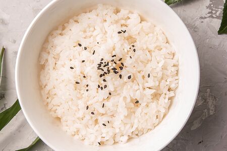 Рис на пару