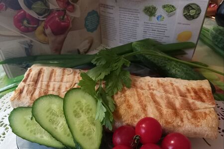 Шаурма по-корейски в лаваше стандарт