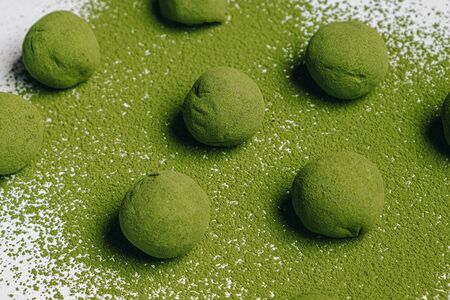 Трюфель Матча-лемонграсс