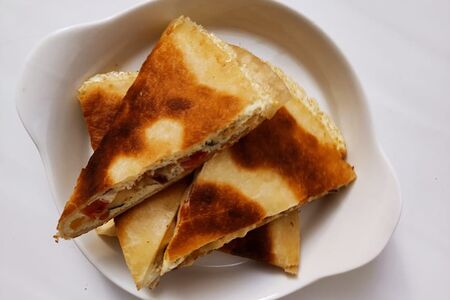 Омлет в лаваше