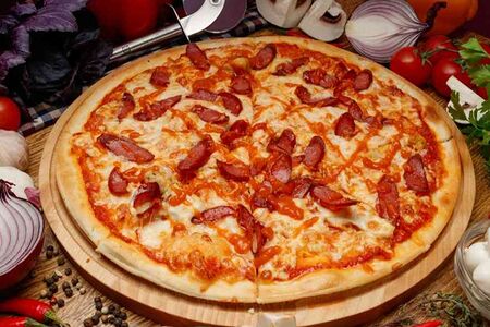 С охотничьими колбасками