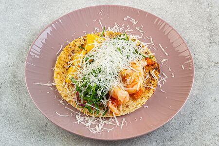 Тако с креветкой