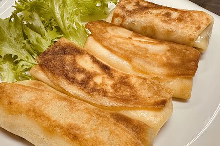 Блинчики с творогом