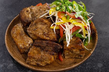 Шашлычки из cвинoй шейки