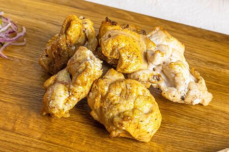 Шашлык из куриной грудки