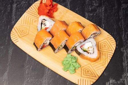 Home-пицца с угрем