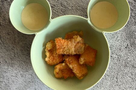 Семга в панировке