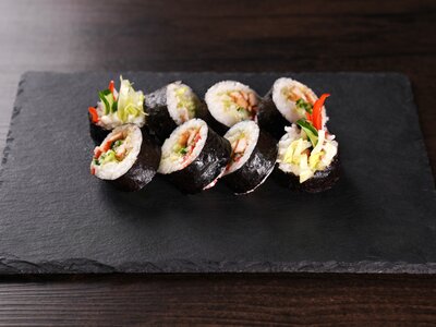 Кимпаб с курицей