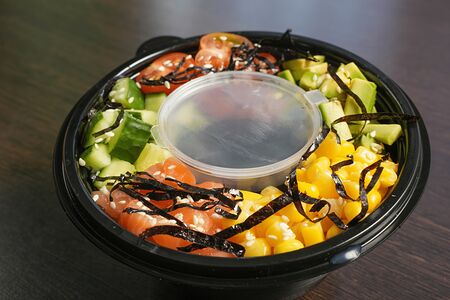 Поке с креветкой