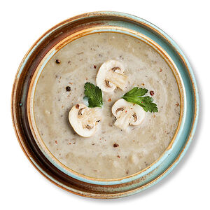 Крем-суп грибной